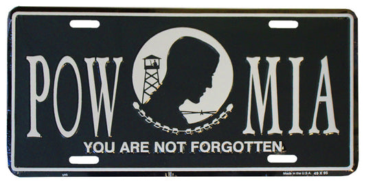 POW-MIA License Plate
