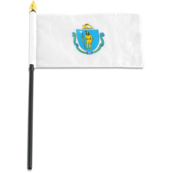 Massachusetts 4x6 Flag