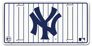 New York Yankees MLB License Plate (Stripes)