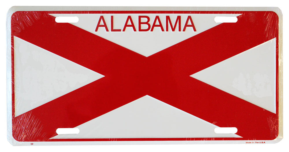 Alabama License Plate