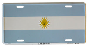 Argentina License Plate