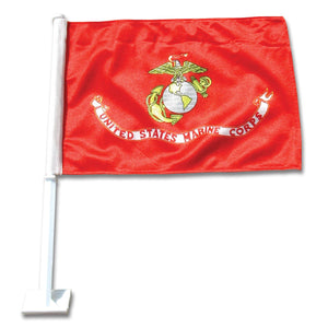 Marine Corps Car Flag