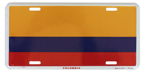 Colombia License Plate
