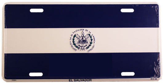 El Salvador License Plate