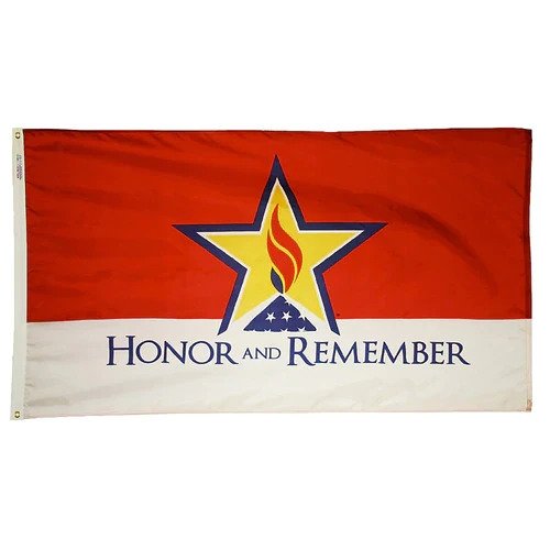 3 Ft x 5 Ft Honor And Remember Flag