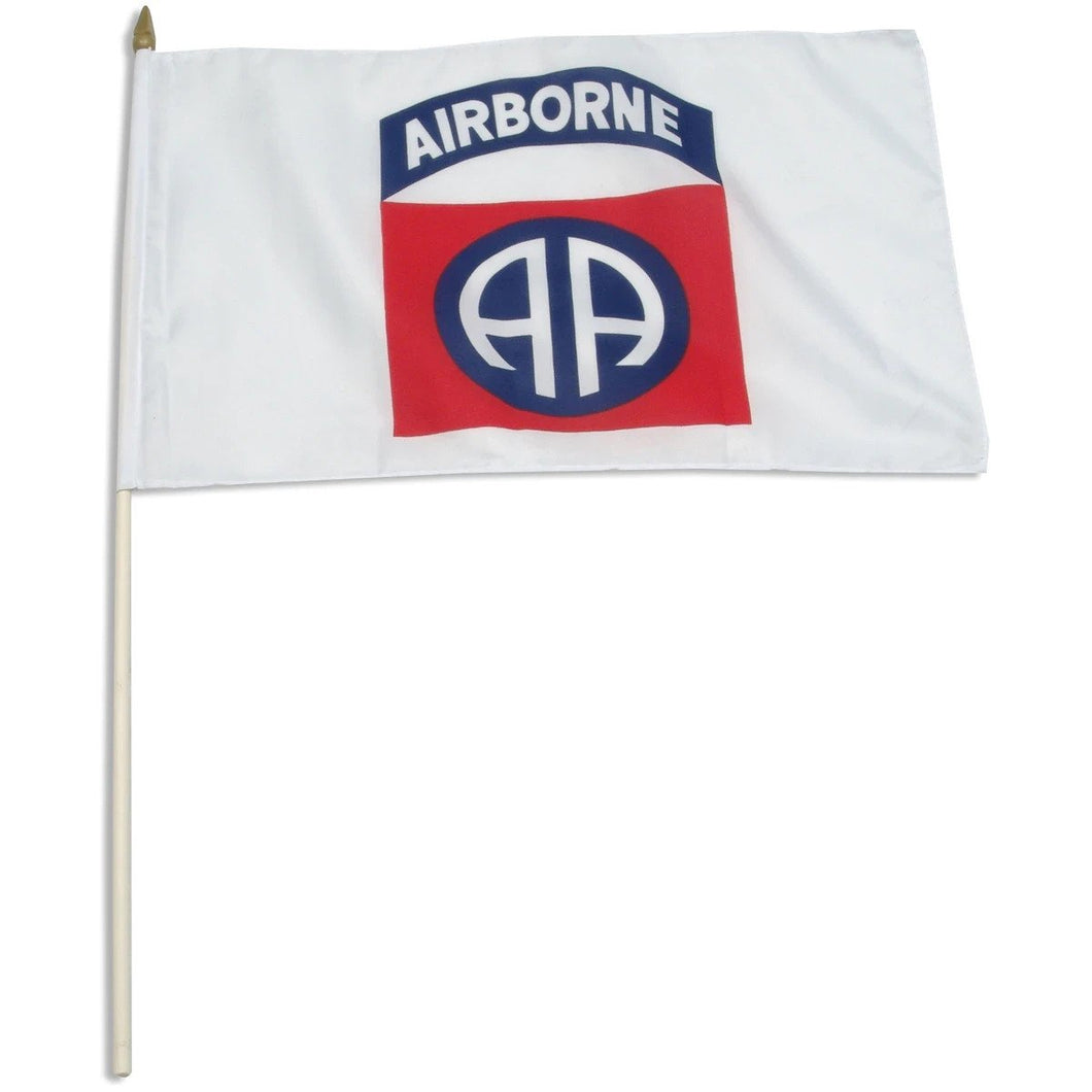 82nd 12 x 18 Airborne Stick Flag