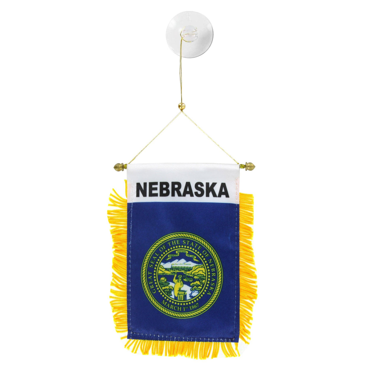 Nebraska Mini Banner