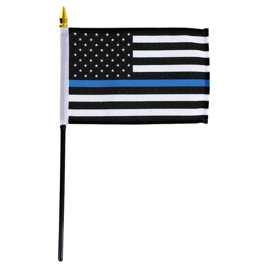 American 4x6 Flag (Thin Blue Line)