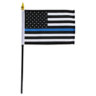 American 4x6 Flag (Thin Blue Line)