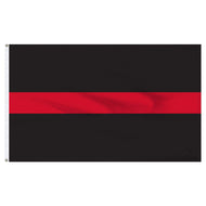 Thin Red Line Flag 3ft x 5ft Nylon