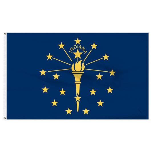 Indiana  Flag