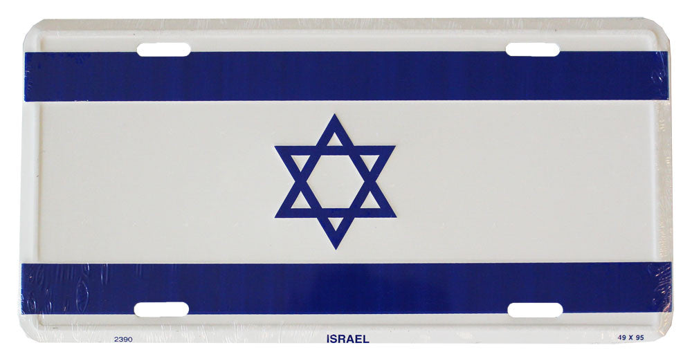 Israel License Plate