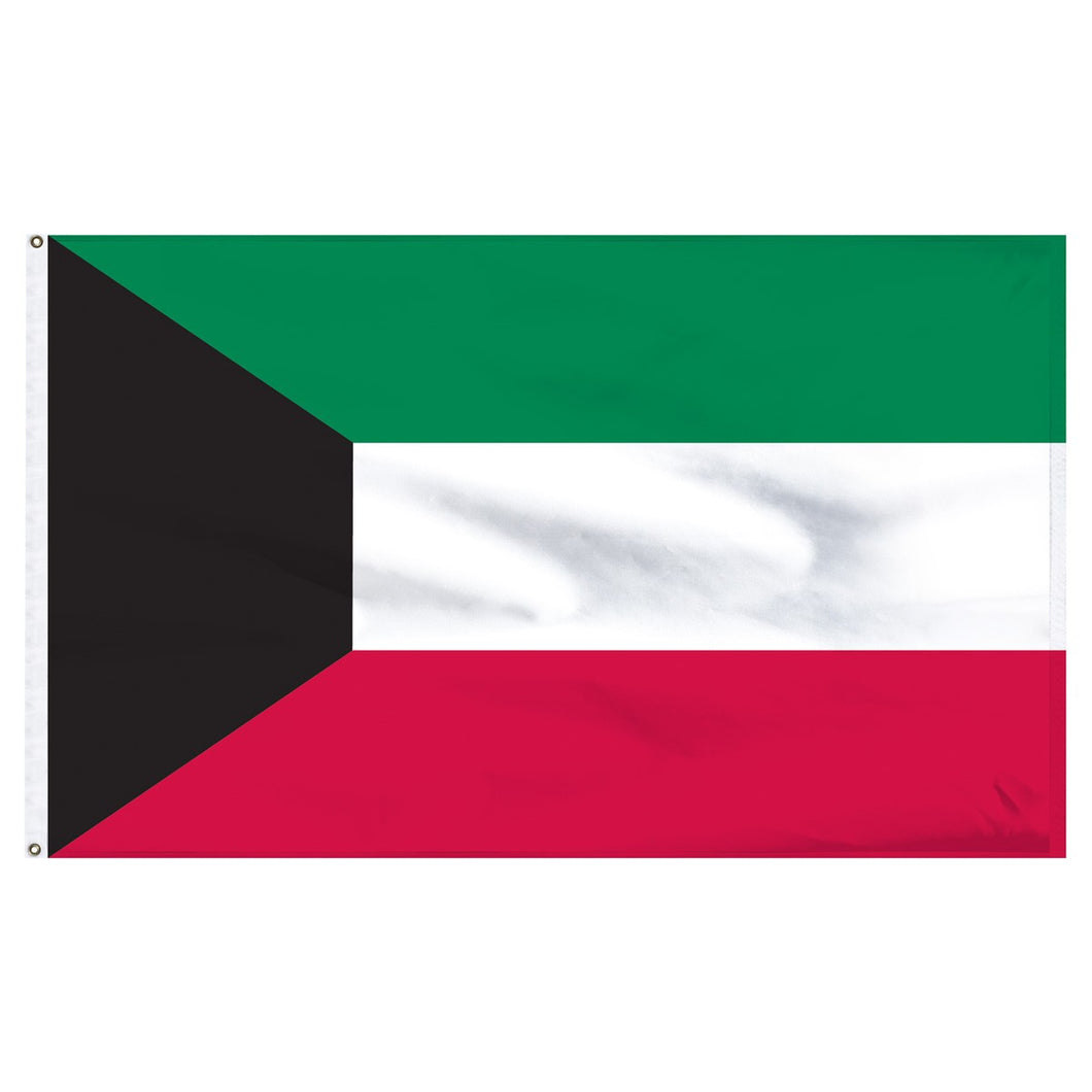 Kuwait  3x5 Flag
