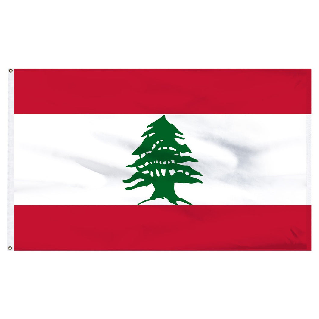 Lebanon 3 x 5 Flag