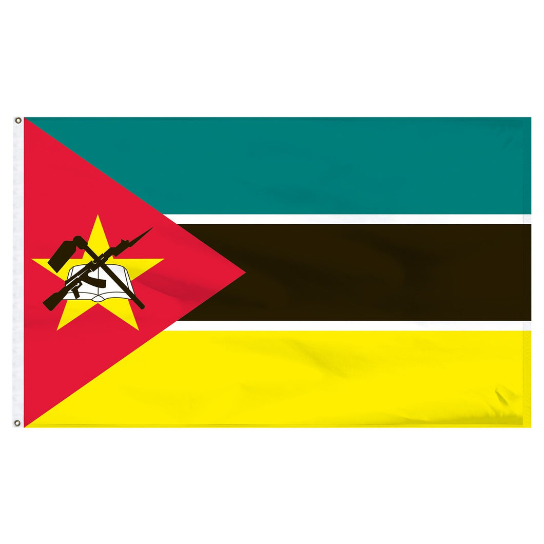Mozambique 3 x 5 Flag