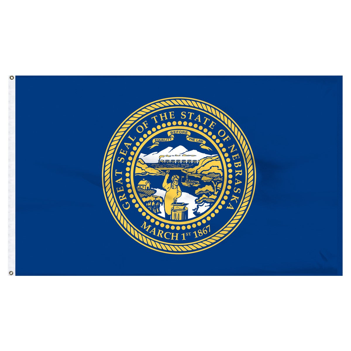 Nebraska Flag