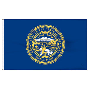 Nebraska 3x5 Flag