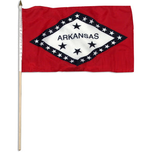 Arkansas 12 x 18 Flag