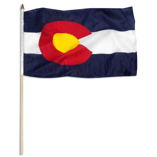 Colorado 12 x 18 Flag