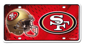 San Francisco 49ers NFL License Plate