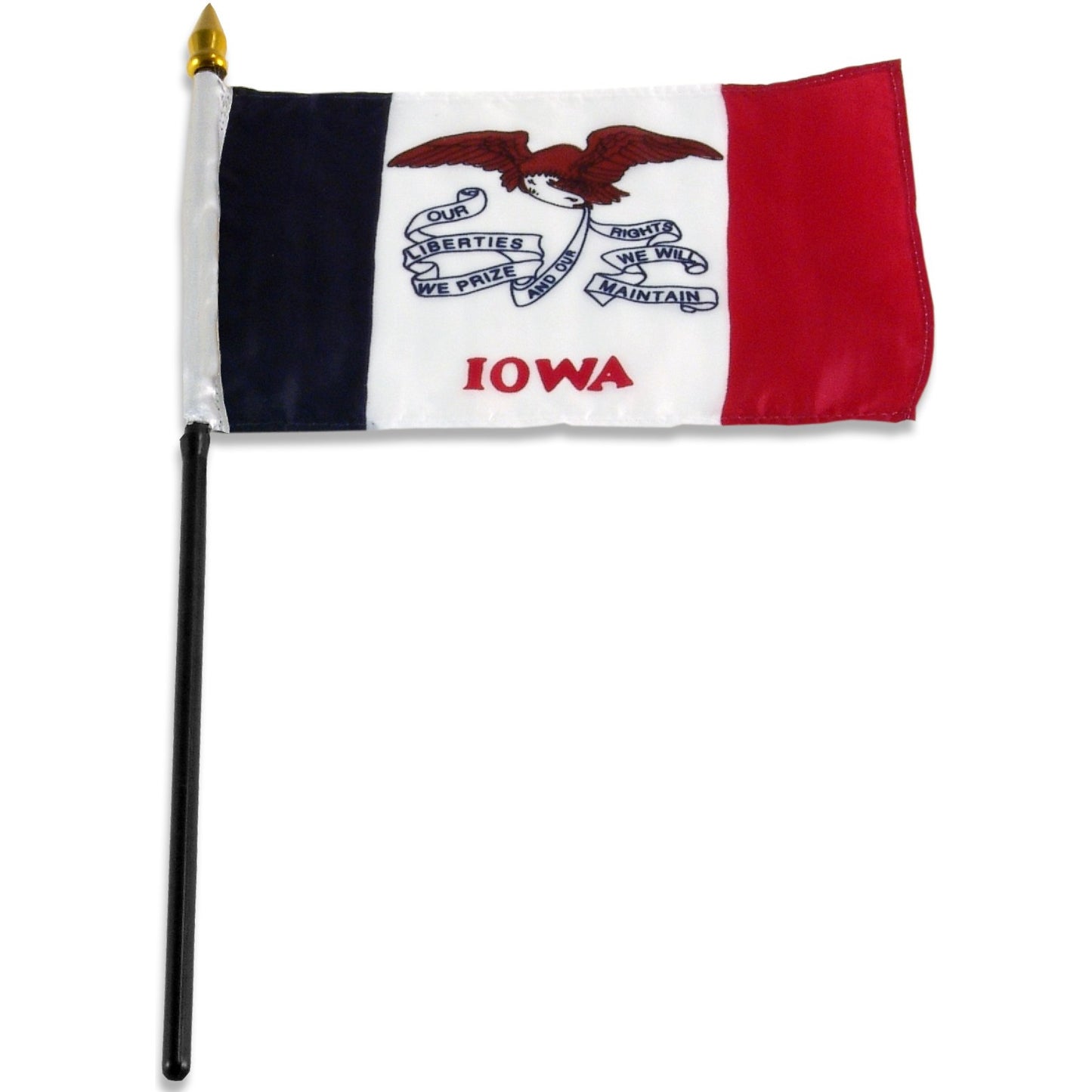 Iowa 4x6" Flag