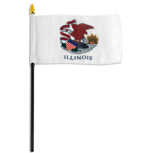 Illinois 4x6 Flag