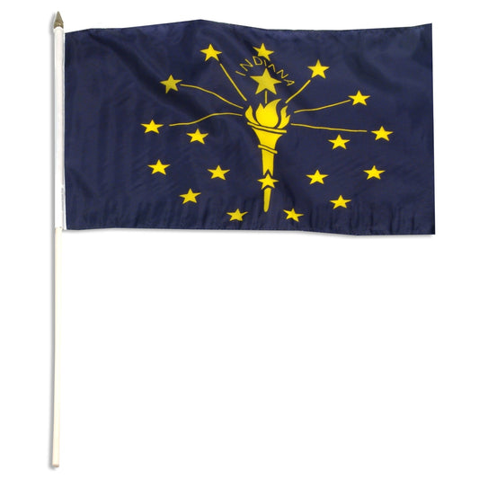 Indiana 12 x 18" Flag