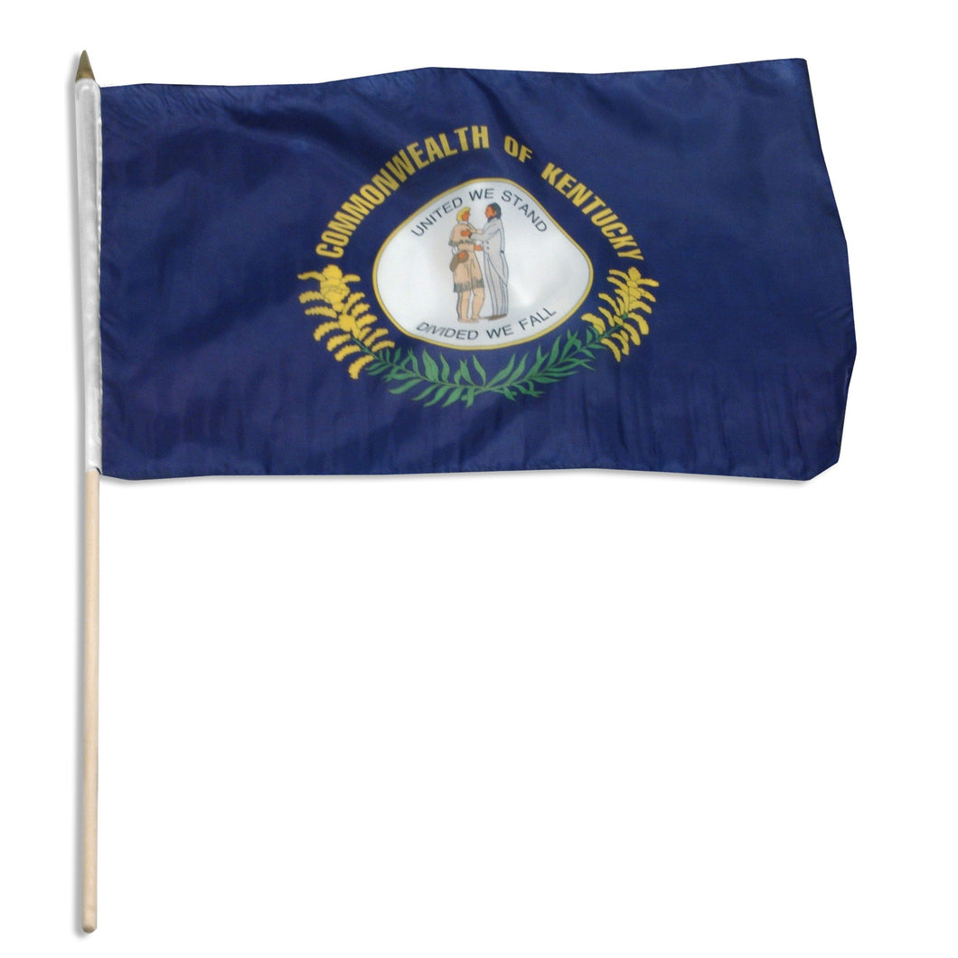Kentucky 12 x 18 Flag