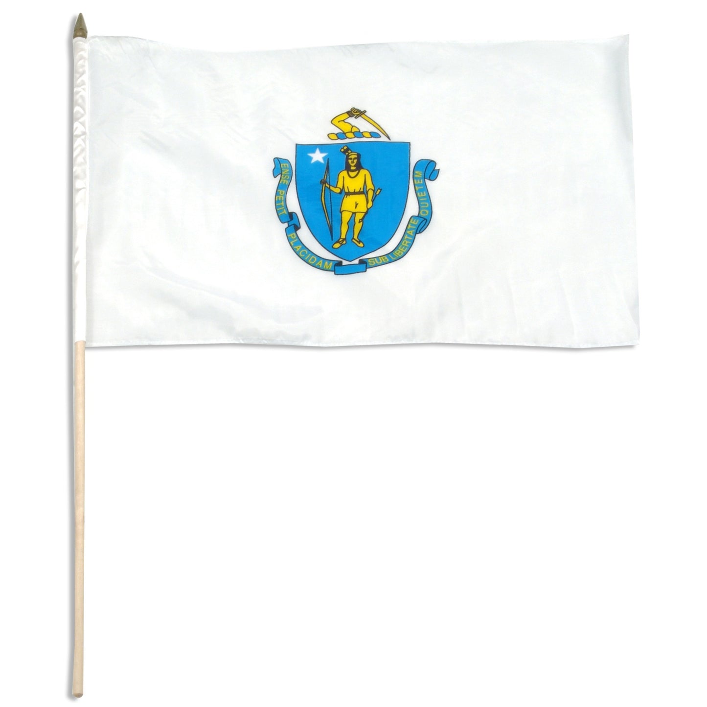 Massachusetts 12 x 18" Flag