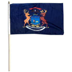 Michigan 12 x 18 Flag