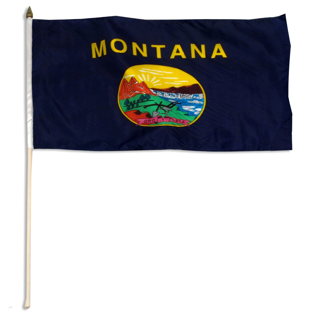 Montana 12 x 18 Flag