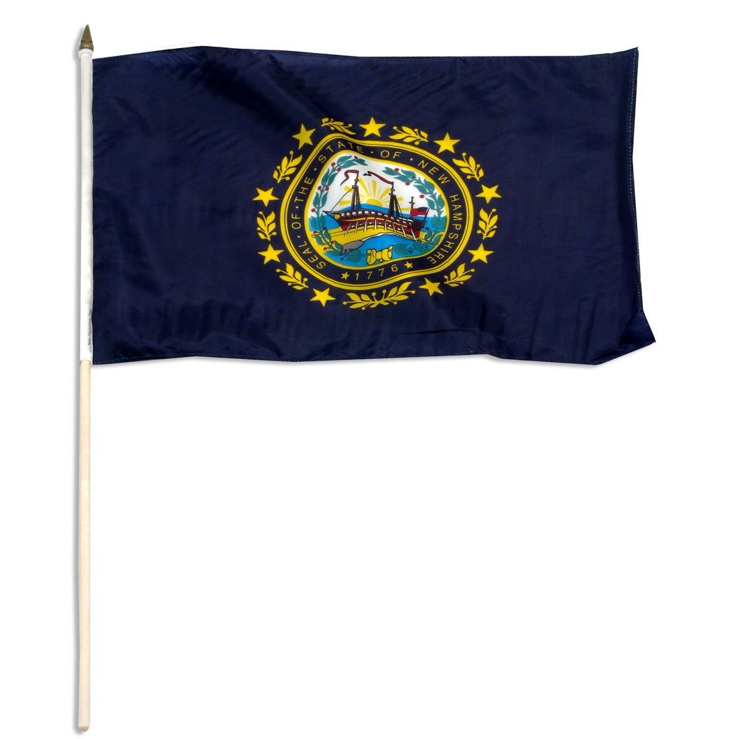 New Hampshire 12 x 18 Flag