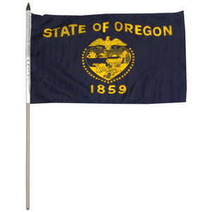 Oregon 12 x 18 Flag
