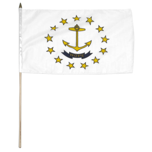 Rhode Island 12 x 18 Flag