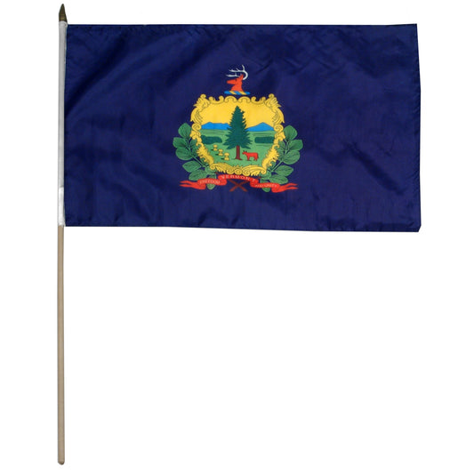 Vermont 12 x 18 Flag