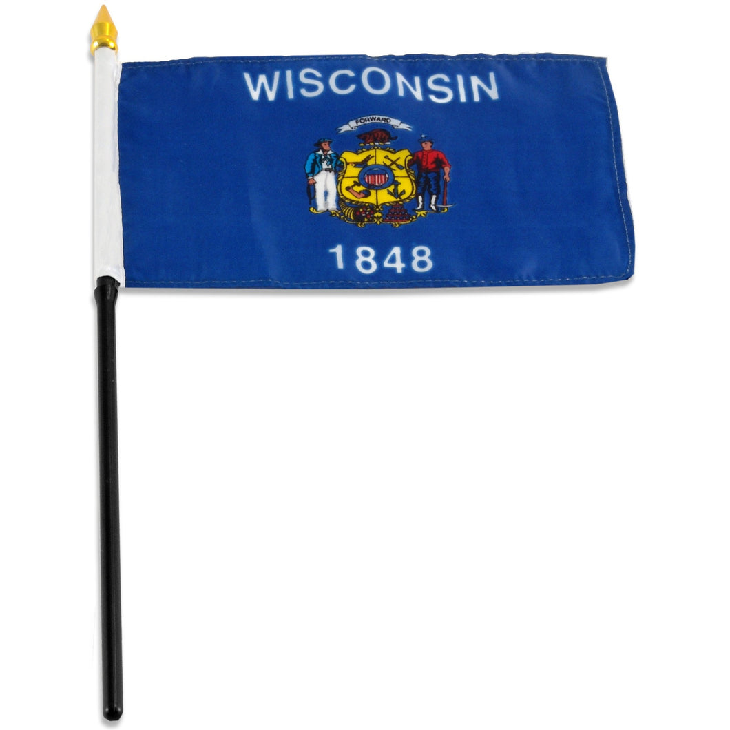 Wisconsin 4x6 Flag