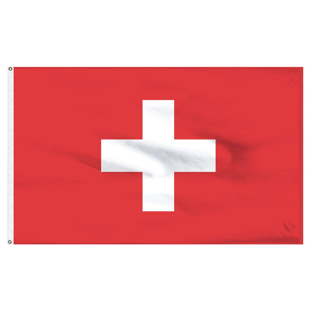 Switzerland 3 x 5 Flag