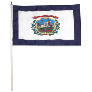 West Virginia 12 x 18 Flag