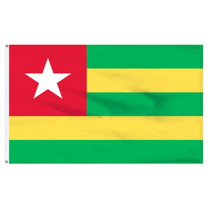 Togo 3 x 5 Flag