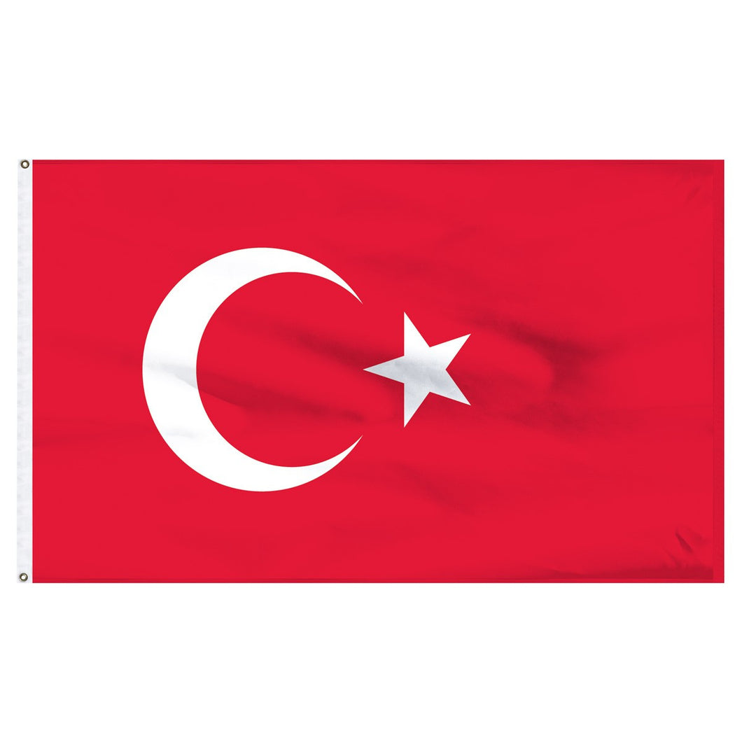 Turkey 3 x 5 Flag
