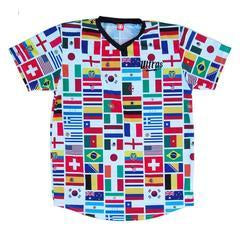 World Cup Soccer Jersey (Plain Sleeves)