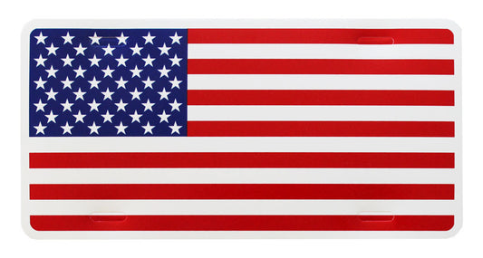 USA Plastic License Plate