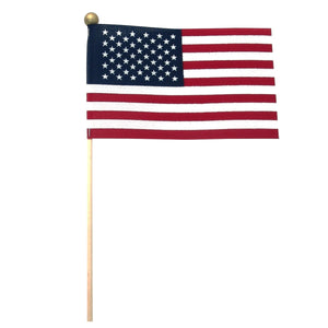 American 4x6 Flag with Ball Tip