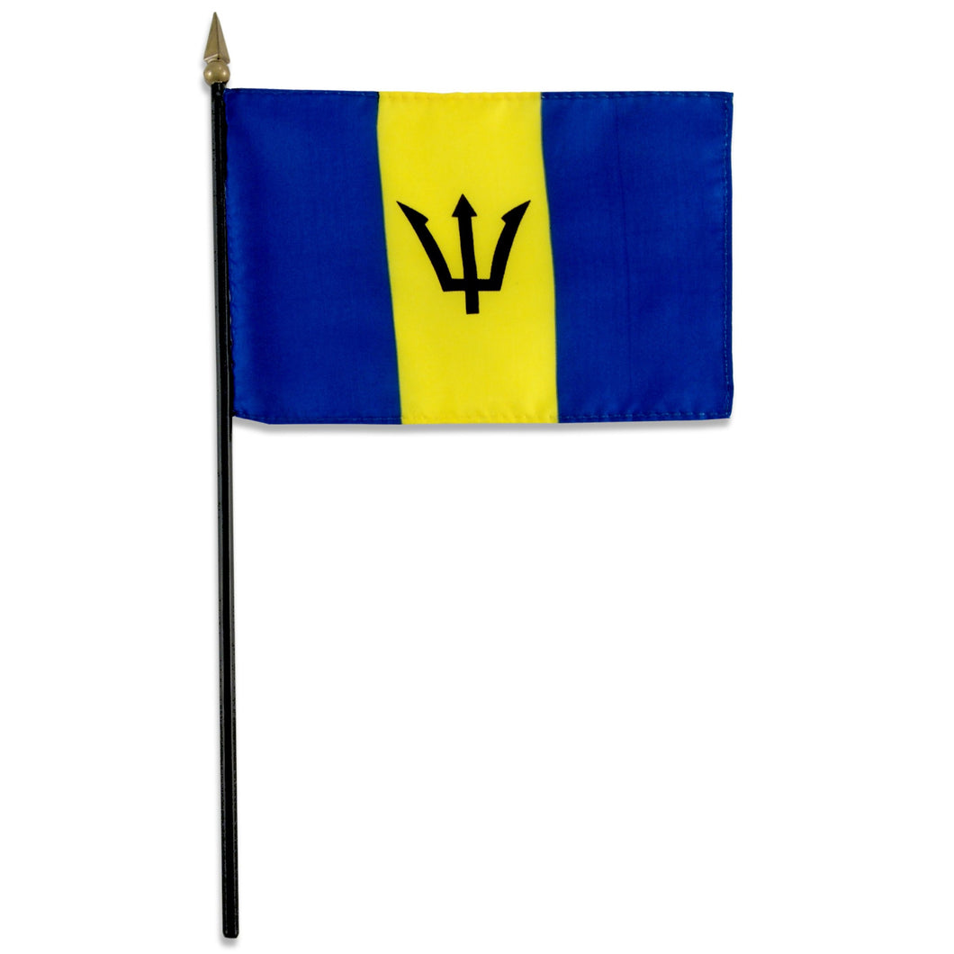 Barbados 4x6 Flag