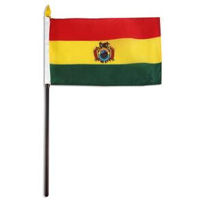 Bolivia 4x6 Flag - With Seal