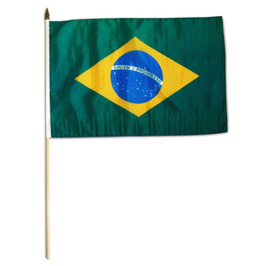 Brazil 12 x 18 Flag