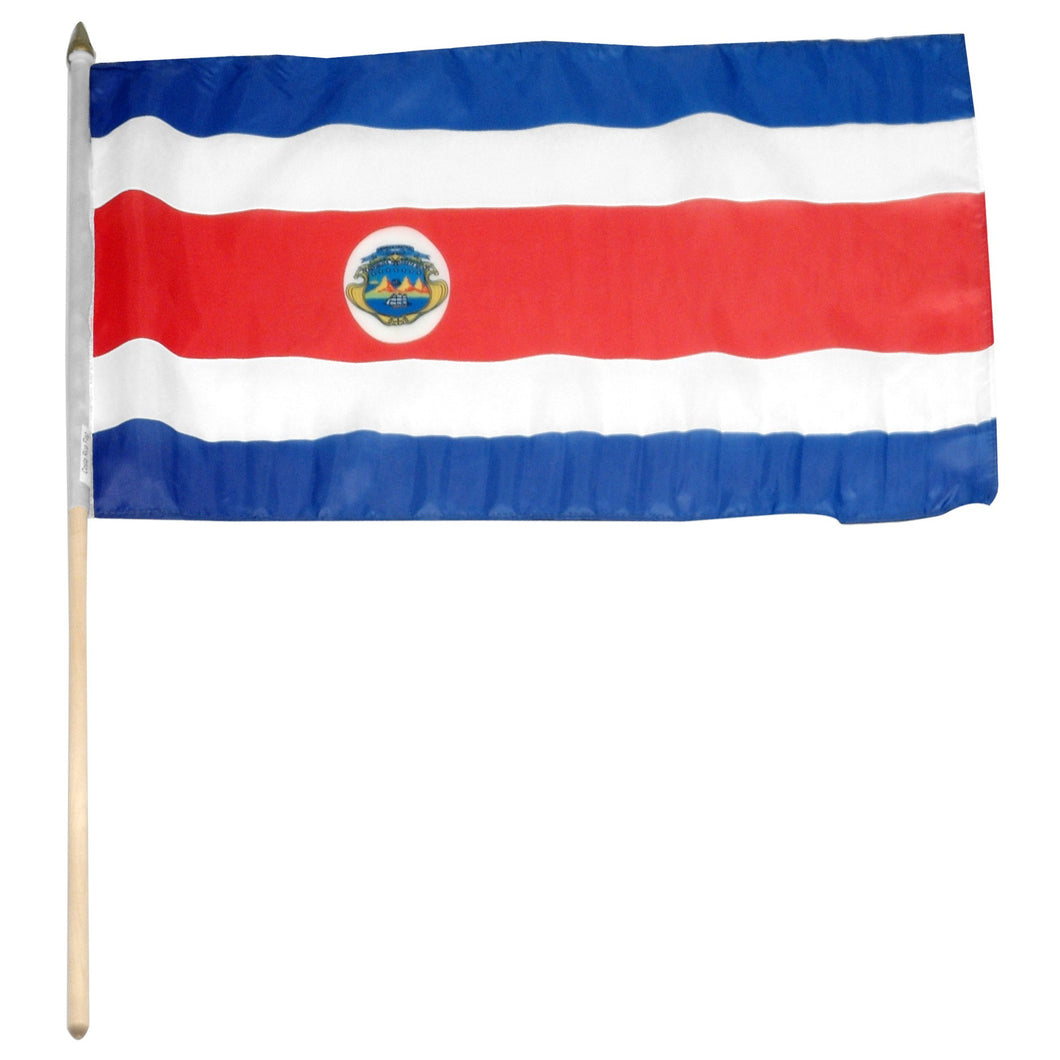 Costa Rica 12 x 18 Flag