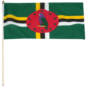 Dominica 12 x 18 Flag