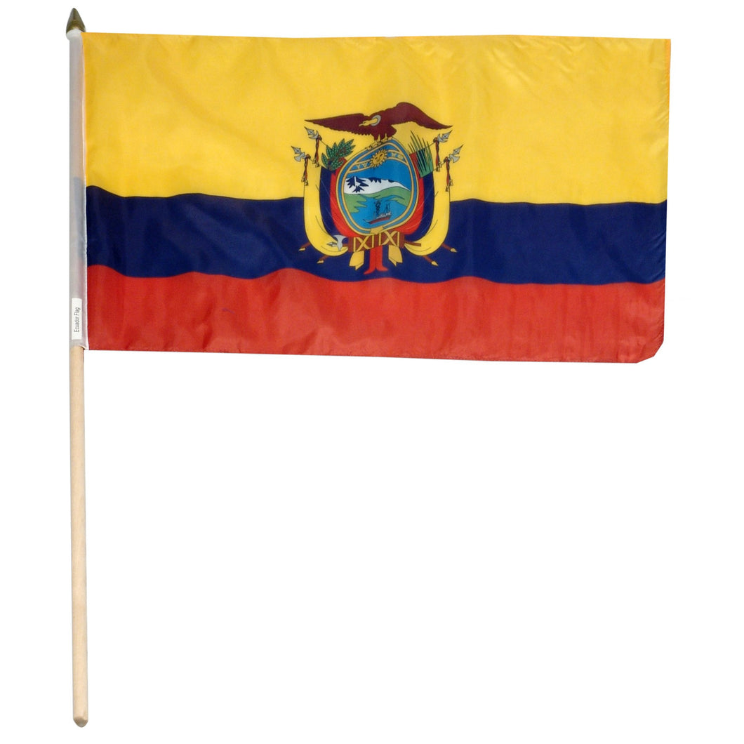 Ecuador 12 x 18 Flag