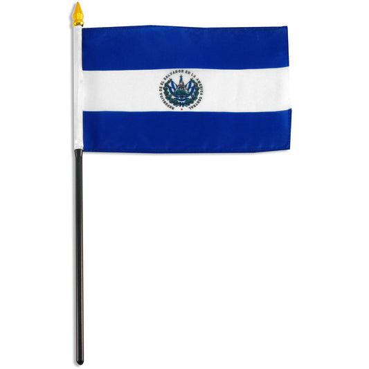 El Salvador 4x6 Flag